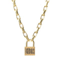 18K Dior Lucky Locket Choker Necklace