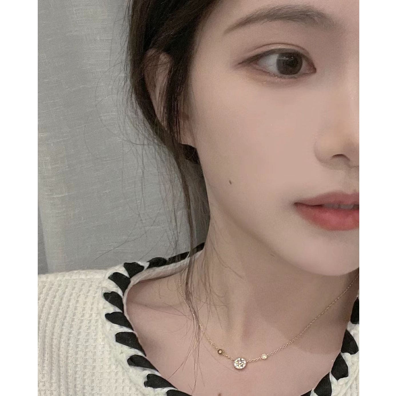18K Dior Rose Des Vents Vintage Necklace
