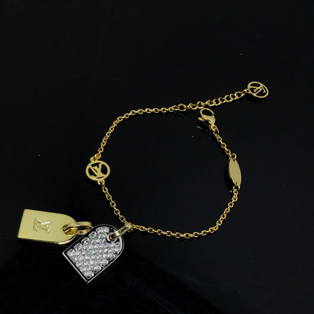 18K Louis Vuitton Nanogram Bracelet