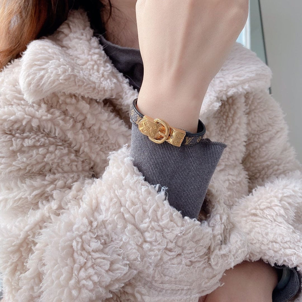 18K Louis Vuitton Belt Bracelet
