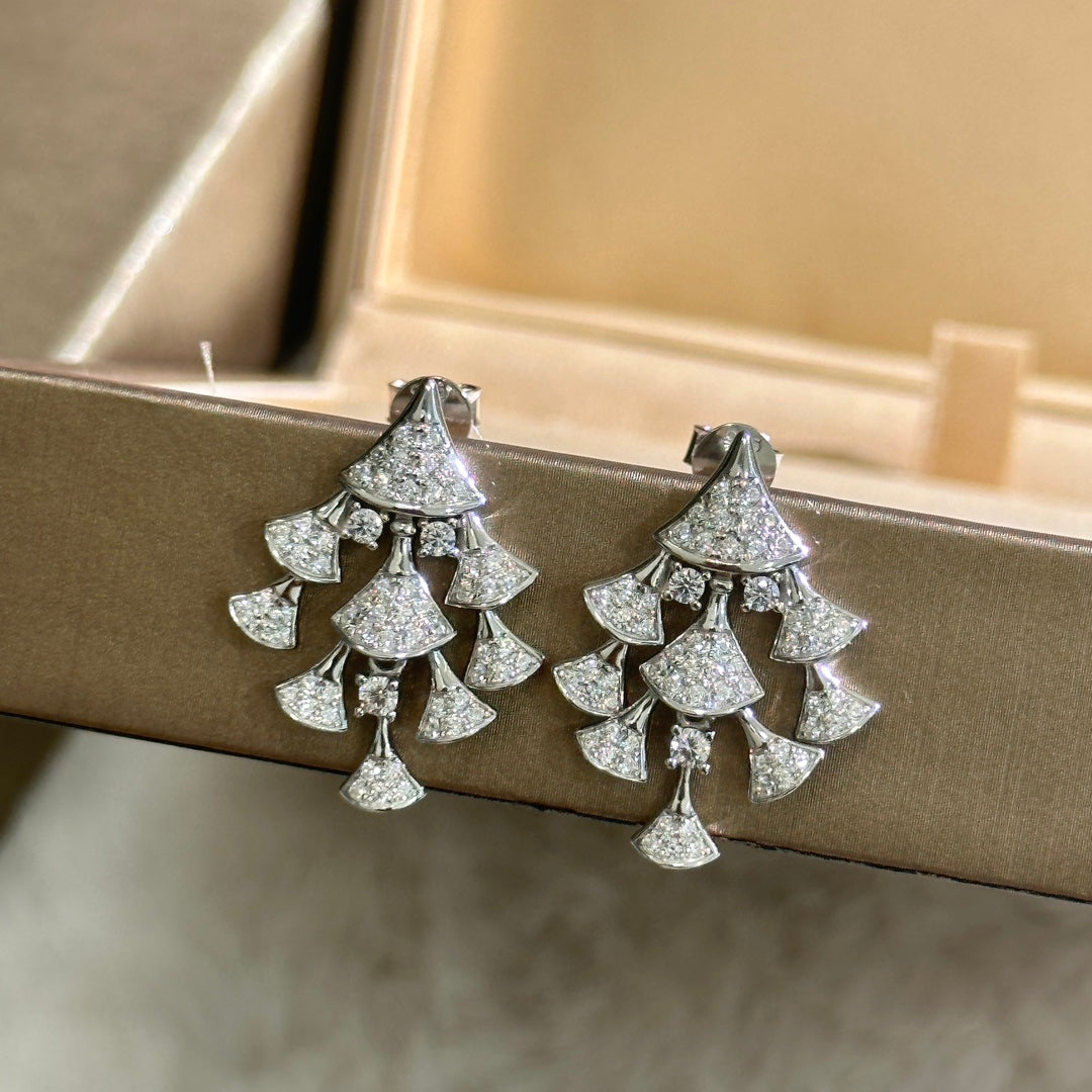 18K BVLGARI Dream Diamonds Earrings